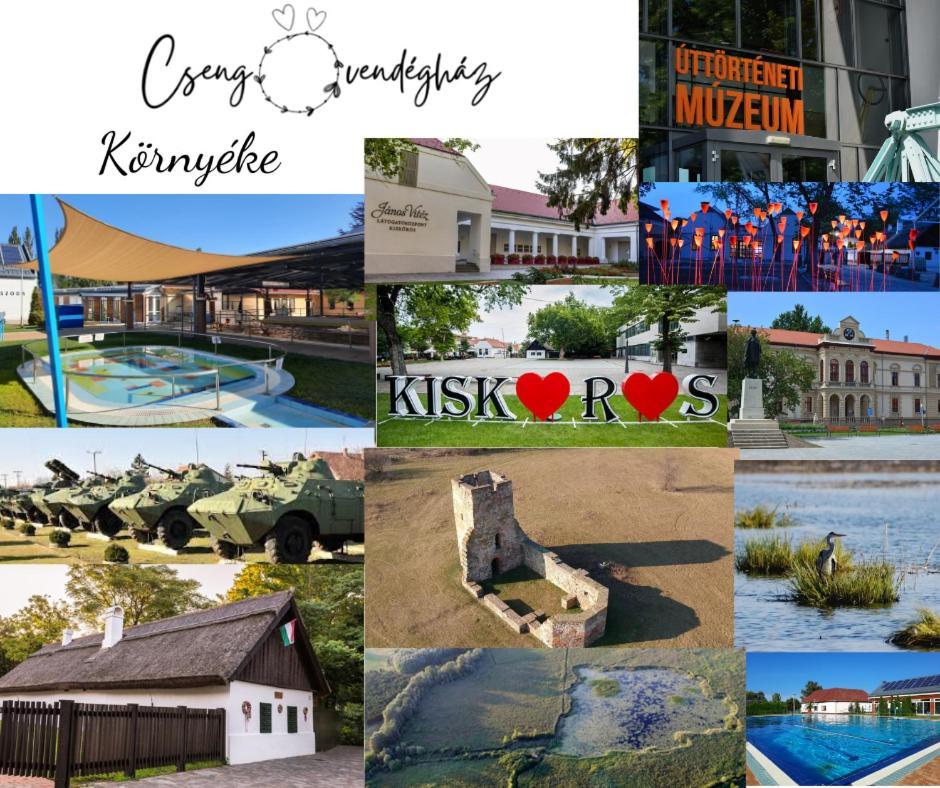 Csengő Vendégház Kiskoros Exterior foto